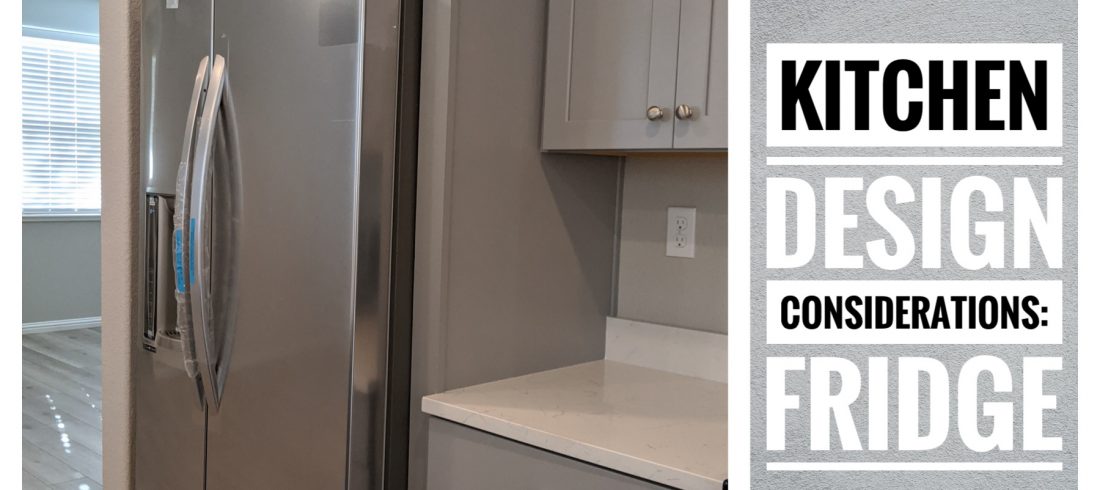 A thumbnail photo for kitchen design consideration- fridge